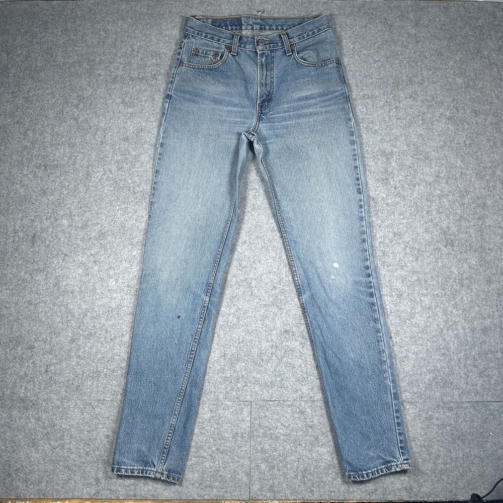Vintage Levi's 512 Jeans Men's Size 30x34(28x33) Blue‎ Washed Slim Fit Tapered